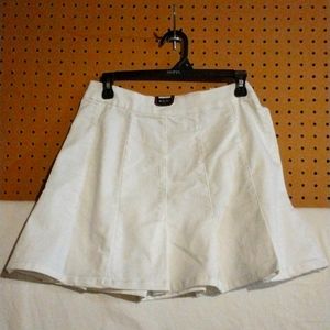 NWT White Pleated Tennis Skirt/11J